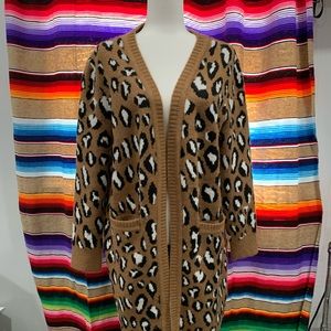 Cheetah Cardi